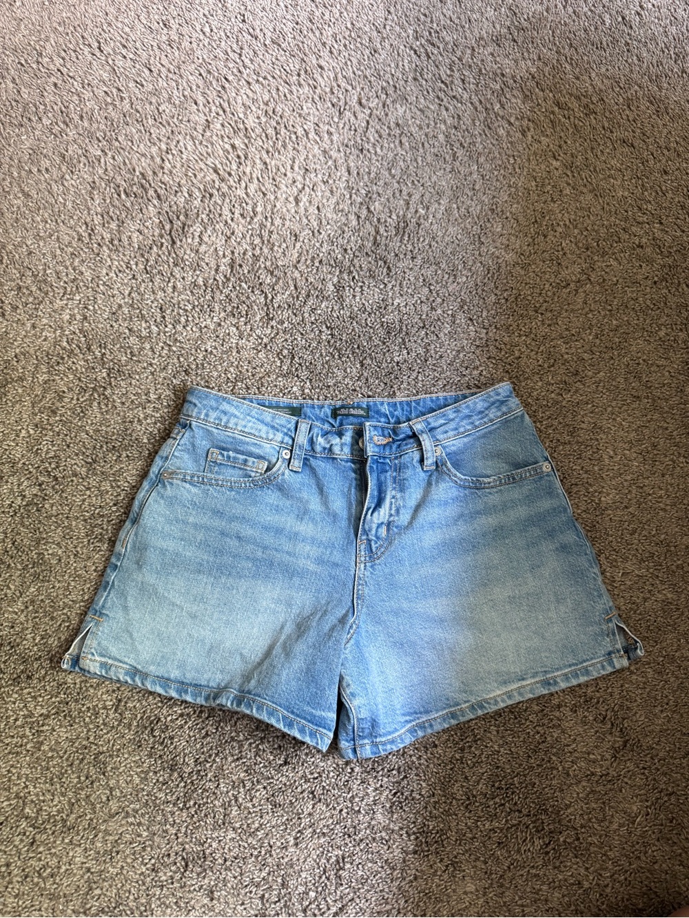 wild fable light blue denim cutoff shorts
